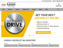 Tablet Screenshot of lindsaychevroletlebanon.com